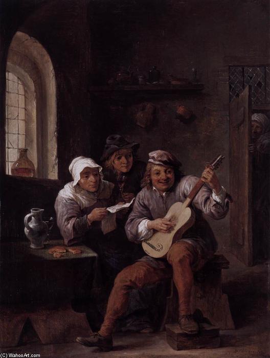 Peasants Making Music — David Teniers The Younger