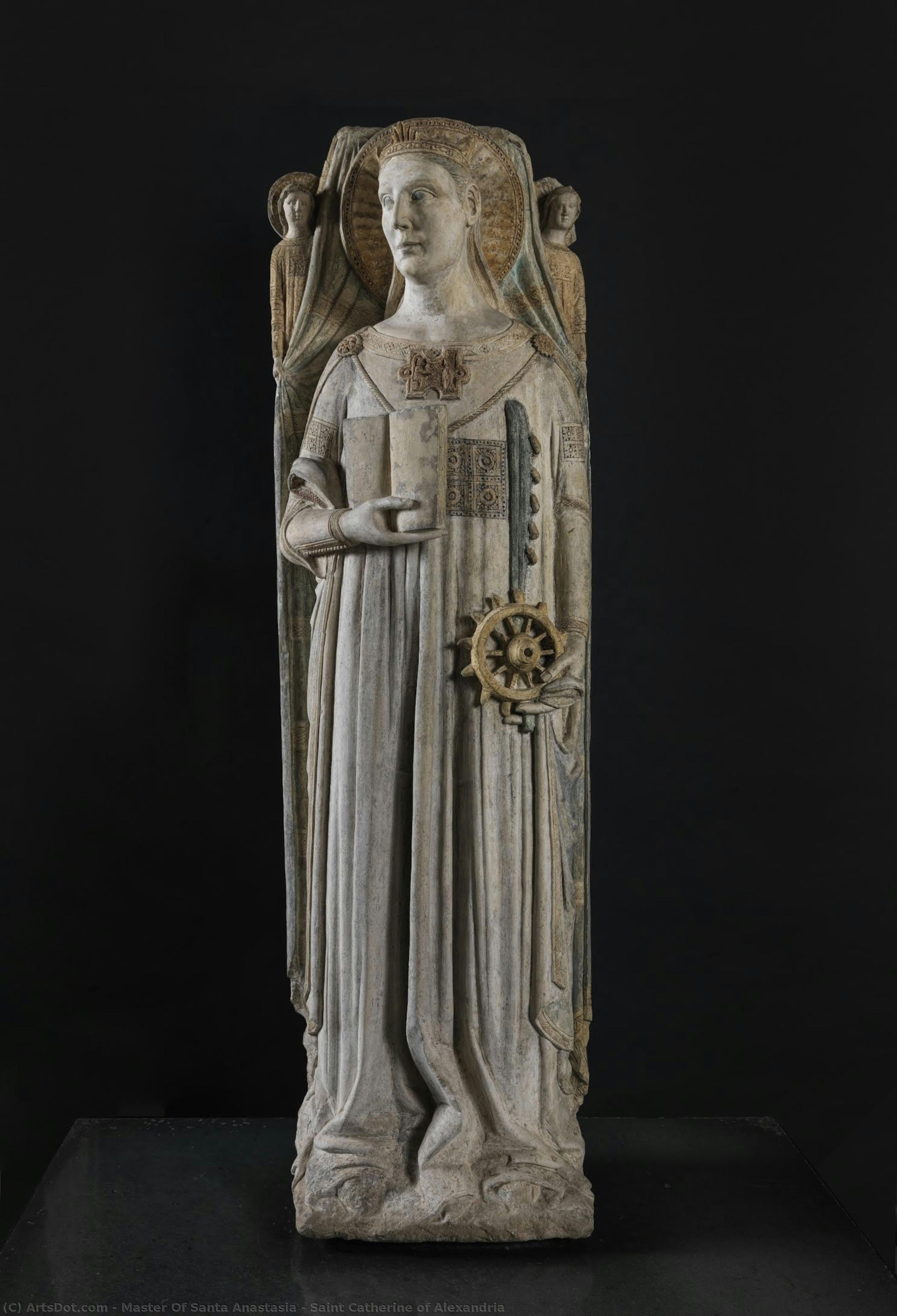 Saint Catherine Of Alexandria — Master Of Santa Anastasia