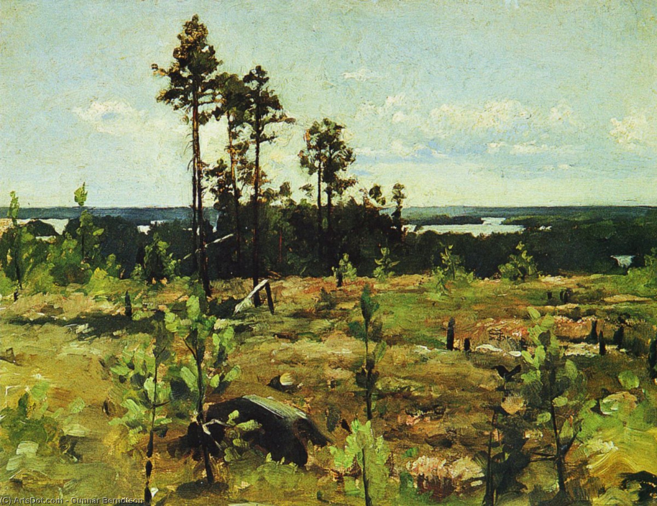 Maisema Pernajan Fantsnäsistä — Gunnar Berndtson