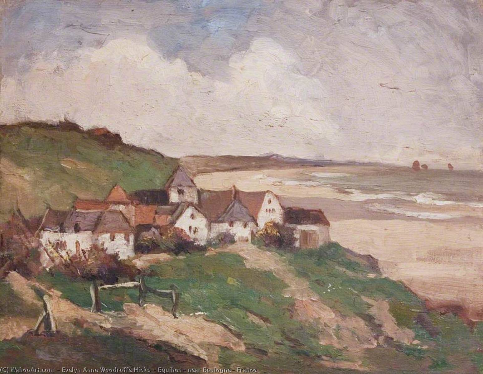 Equihen, Near Boulogne, France — Evelyn Anne Woodroffe Hicks