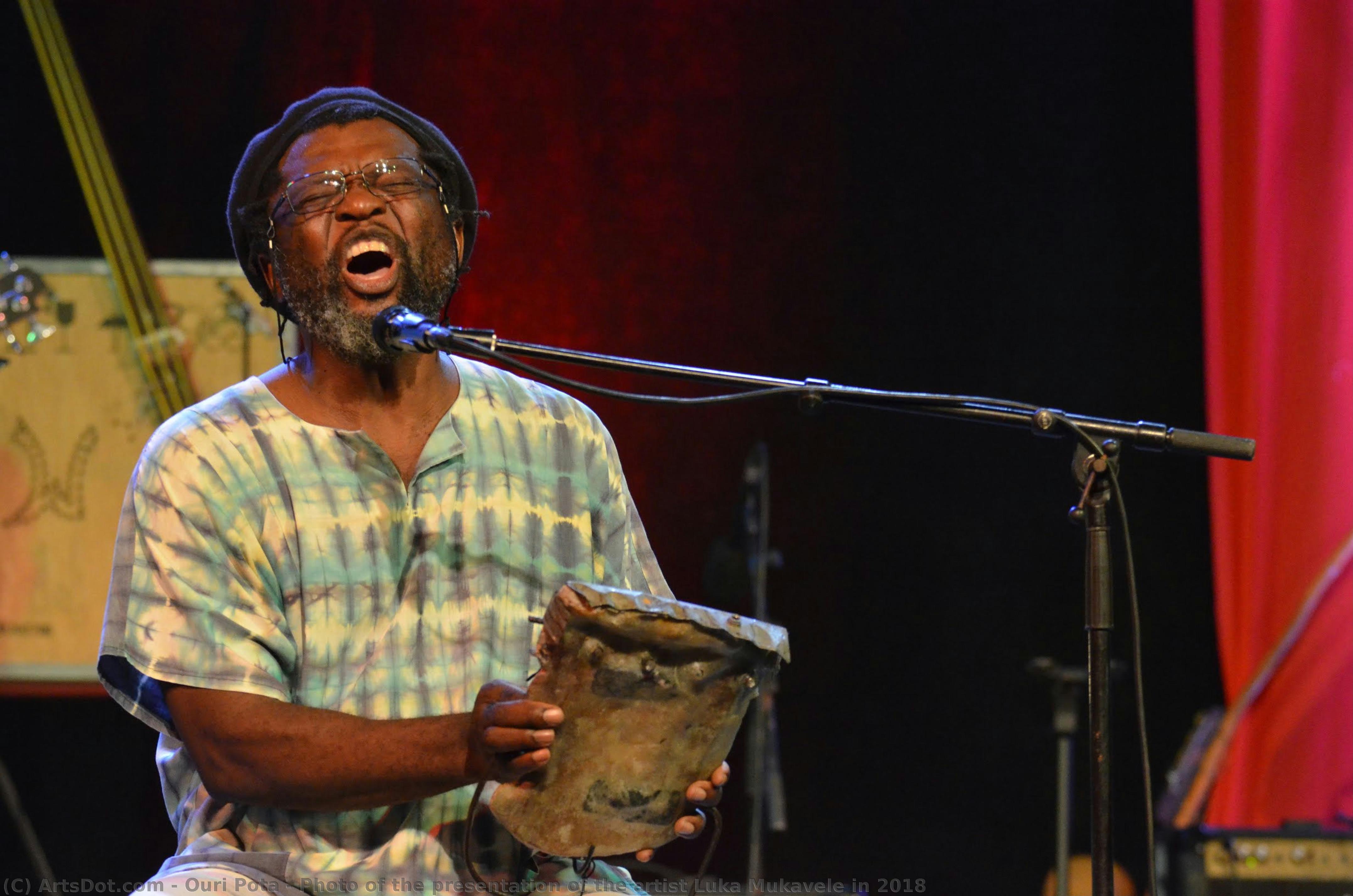 Photo Of The Presentation Of The Artist Luka Mukavele In 2018 — Ouri Pota