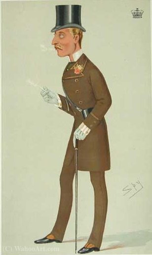 Caricature Of Hrh The Duke Of Connaught Kg — Leslie Mathew Ward