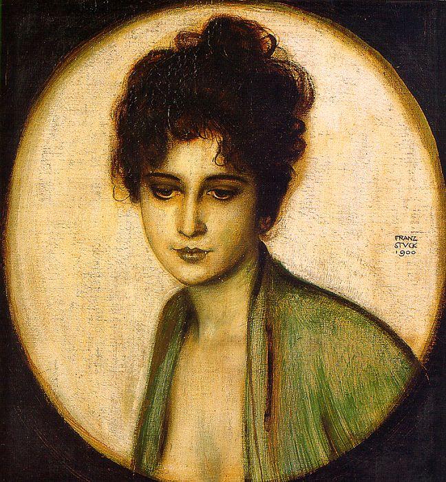 Portrait Of Frau Feez — Franz Ritter Von Stuck