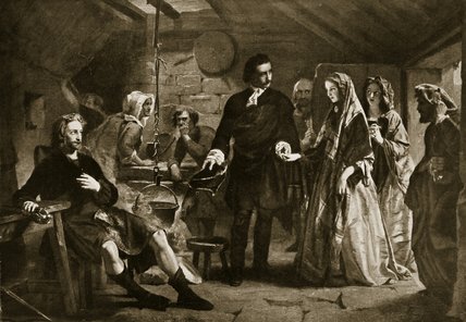 Flora Macdonald's Introduction To Prince Charlie — Alexander Johnston