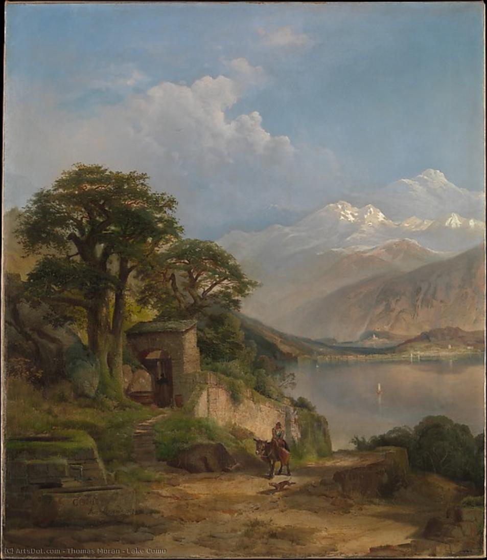 Lake Como — Thomas Moran