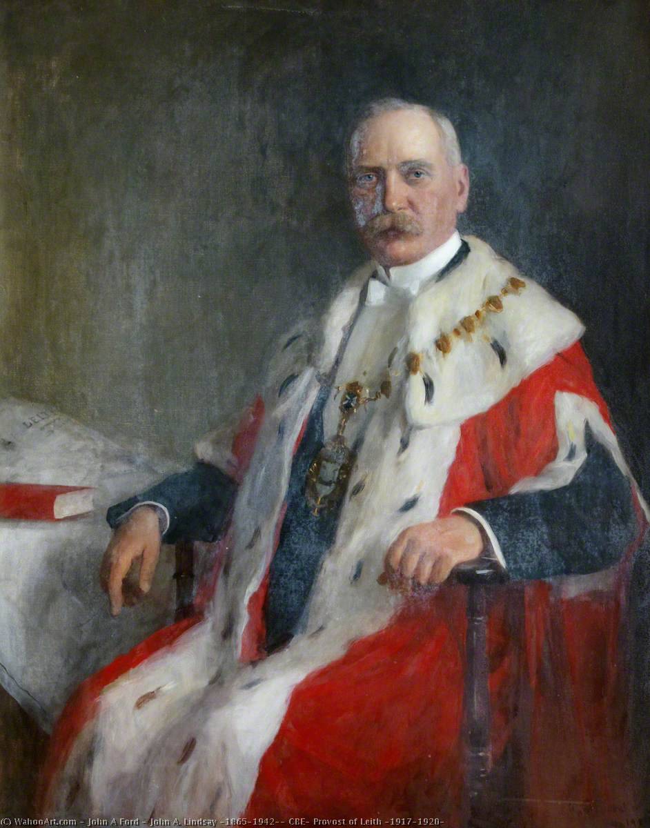 John A. Lindsay (1865–1942), Cbe, Provost Of Leith (1917–1920) — John A Ford
