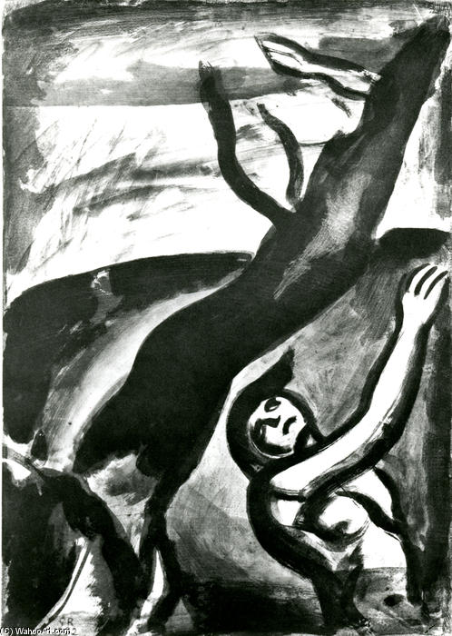 Tomorrow Will Be Beautiful, Said Lenauf Rage — Georges Rouault