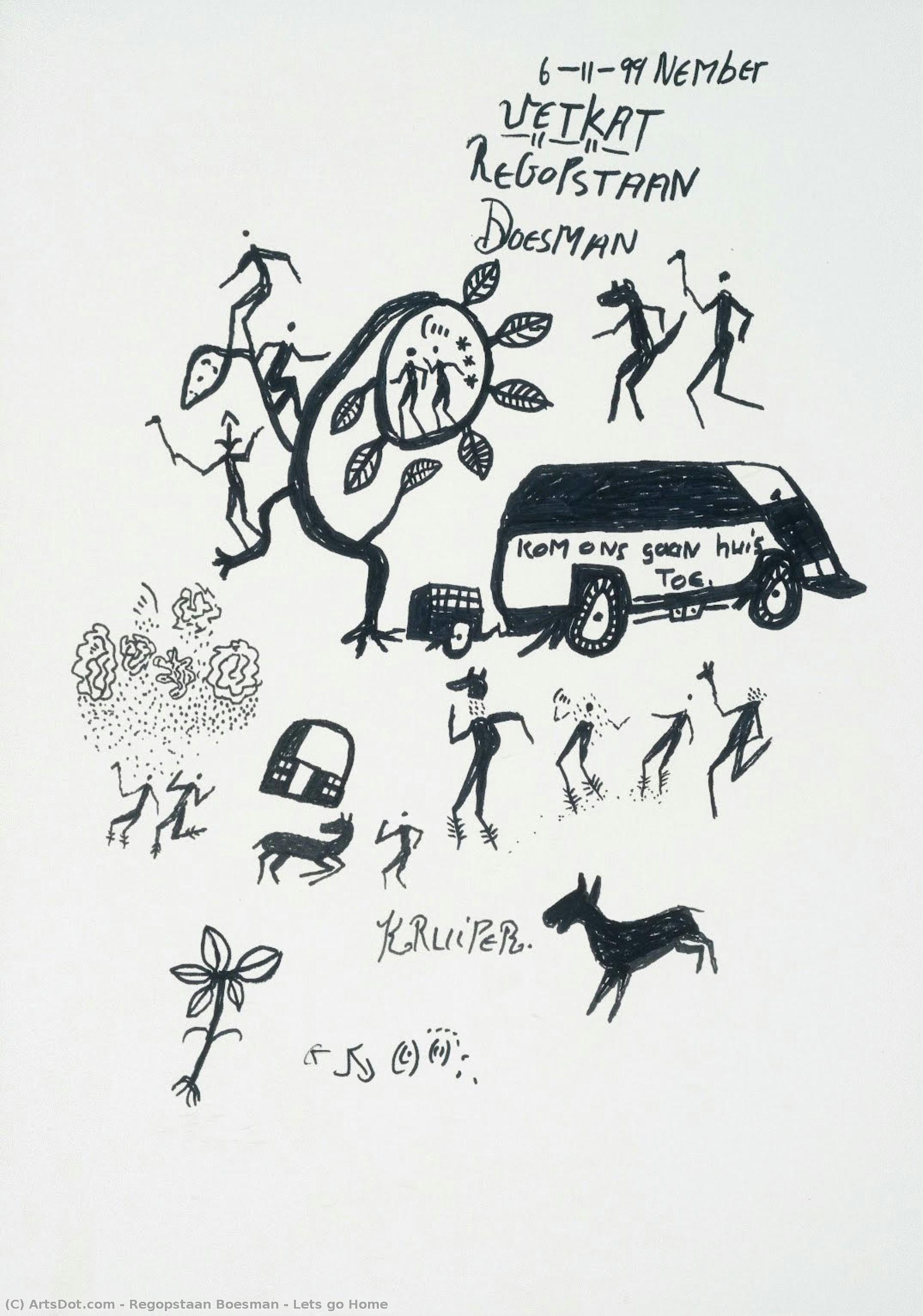 Lets Go Home — Regopstaan Boesman