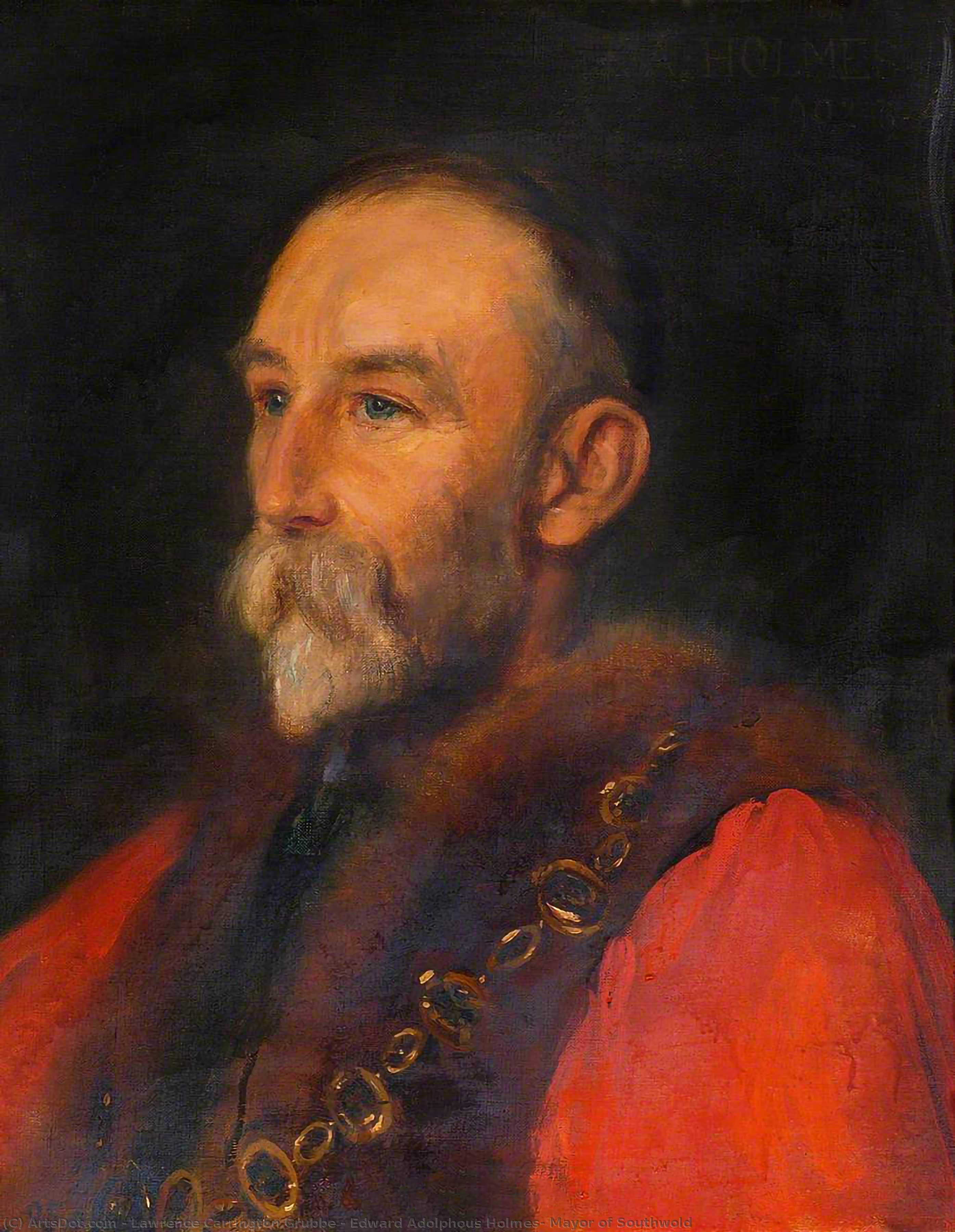 Edward Adolphous Holmes, Mayor Of Southwold — Lawrence Carrington Grubbe