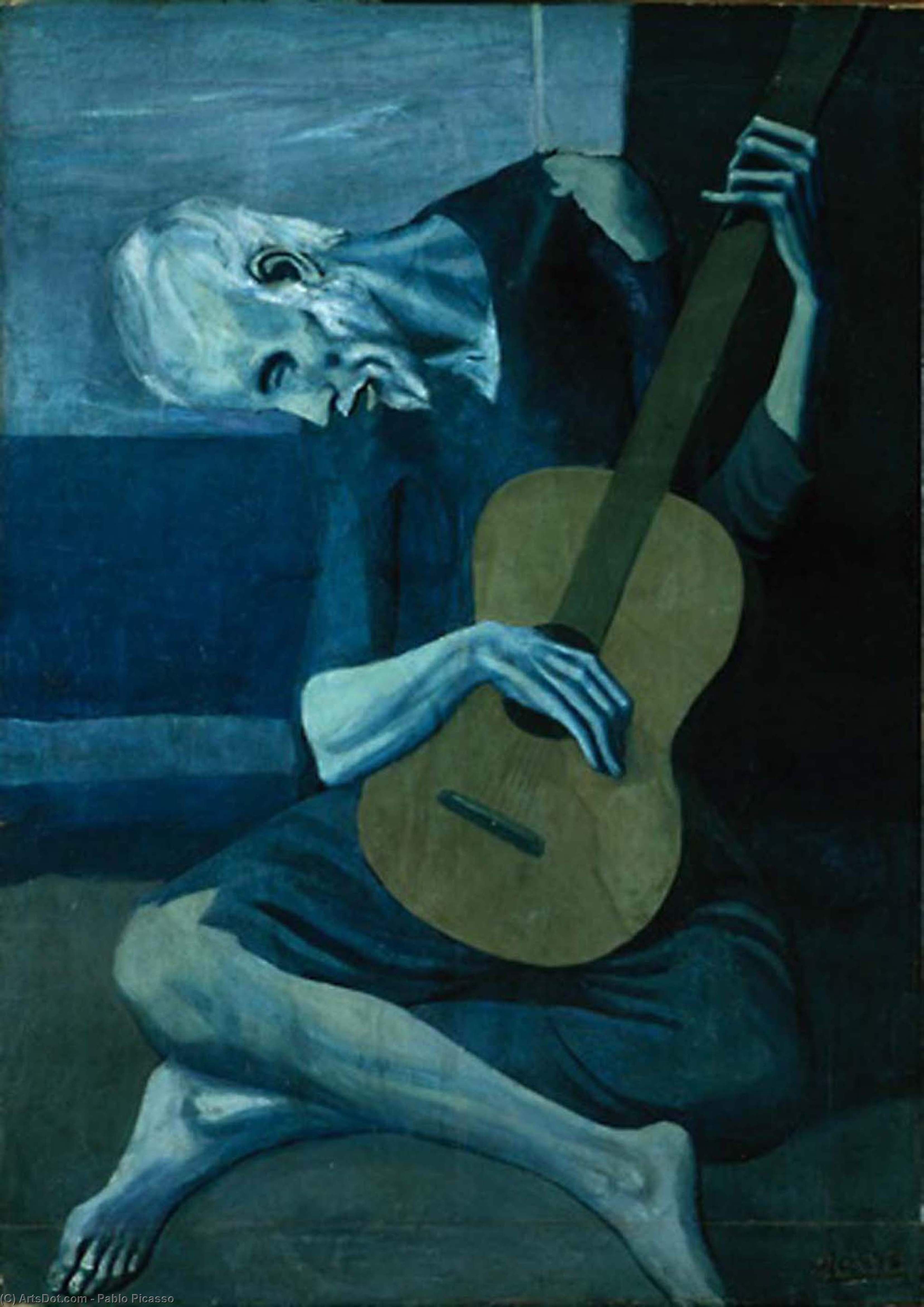 The Old Guitarist — Pablo Picasso