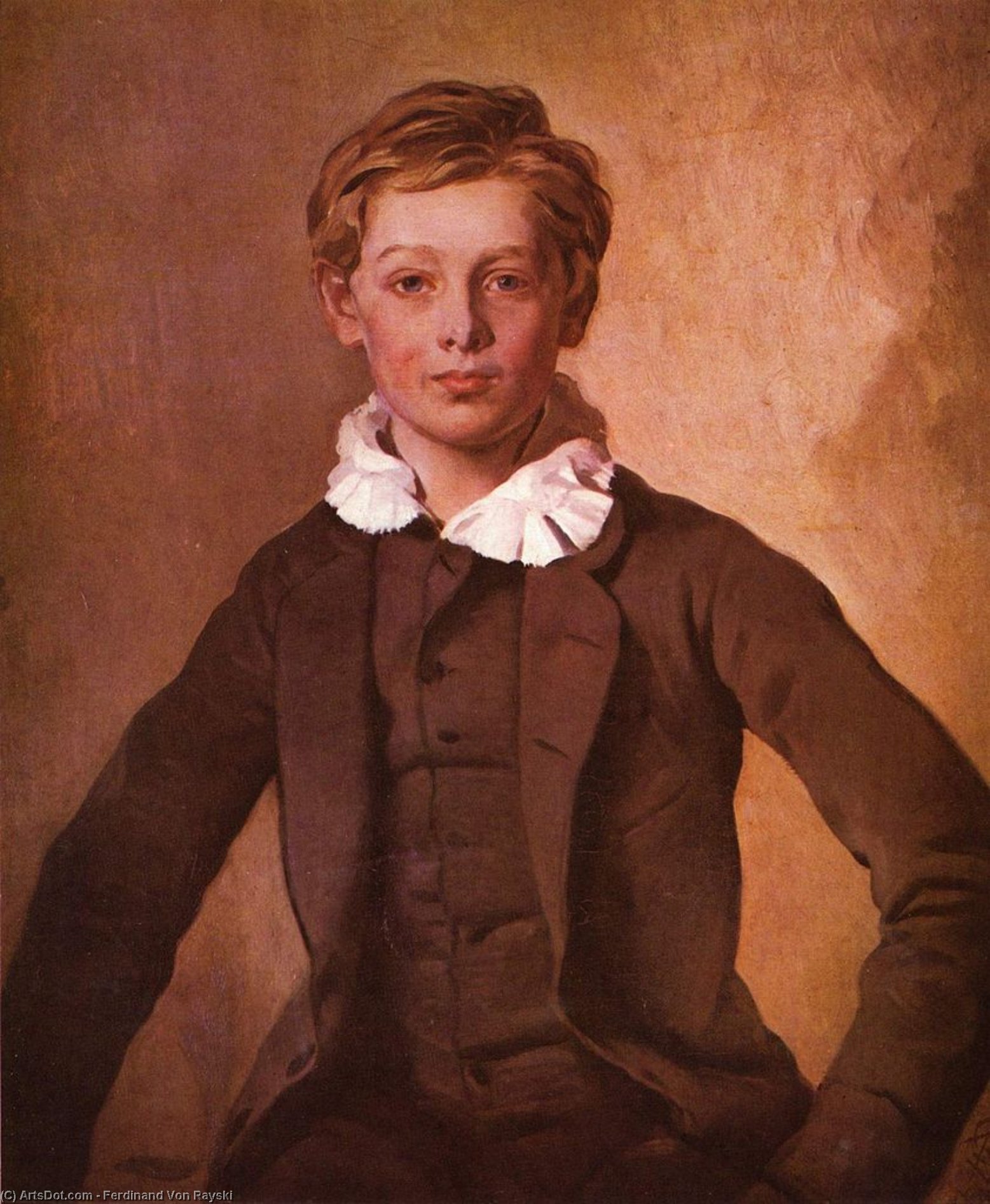 Portrait Of Hans Haubold Graf Von Einsiedel — Ferdinand Von Rayski
