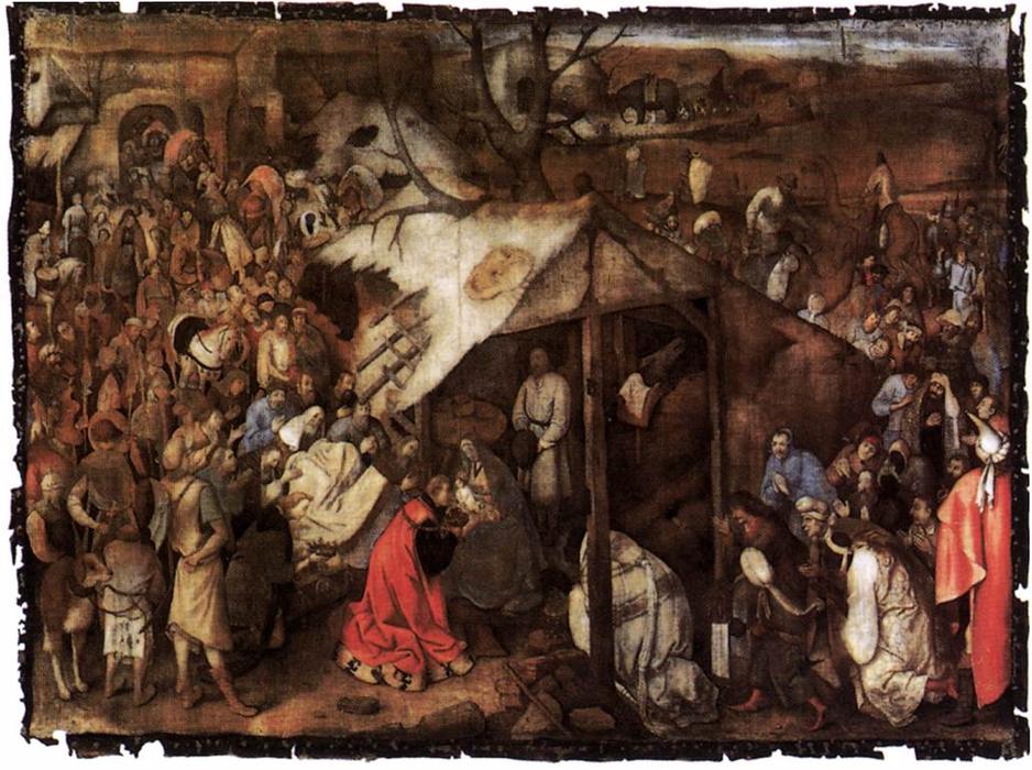 Die Verehrung Der Könige — Pieter Bruegel Der Ältere
