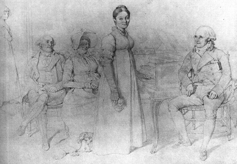 The Forestier Family — Jean-auguste-dominique Ingres