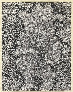 Figure With Hat In A Landscape (personnage Au Chapeau Dans Un Paysage) — Jean Philippe Arthur Dubuffet