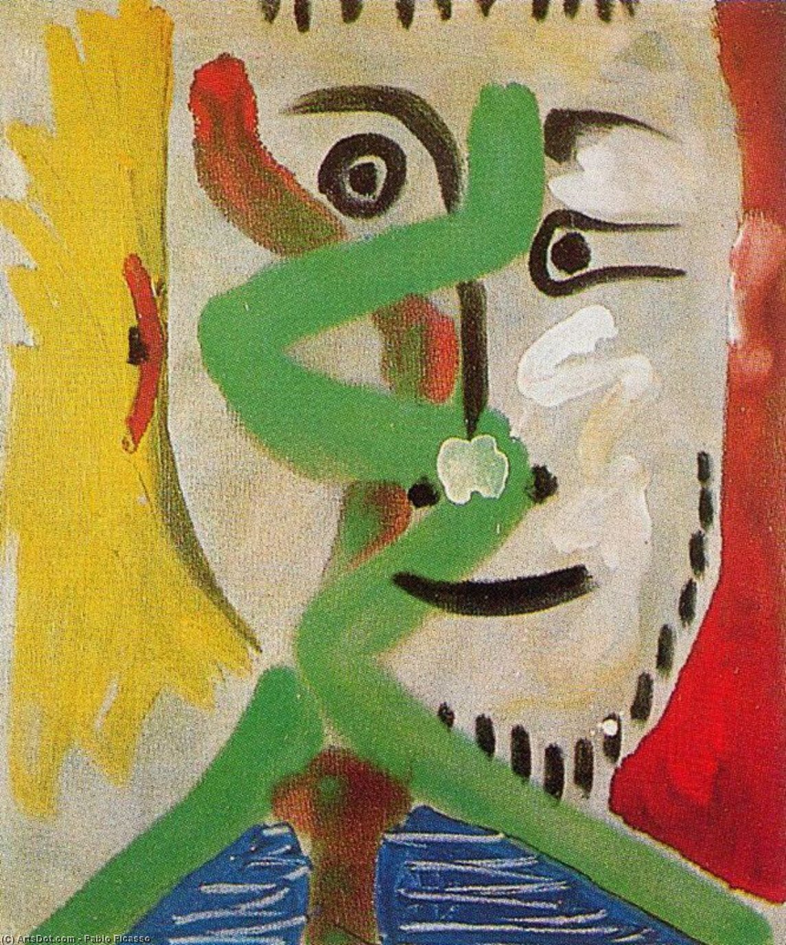 Head Of A Man 13 — Пабло Пикассо