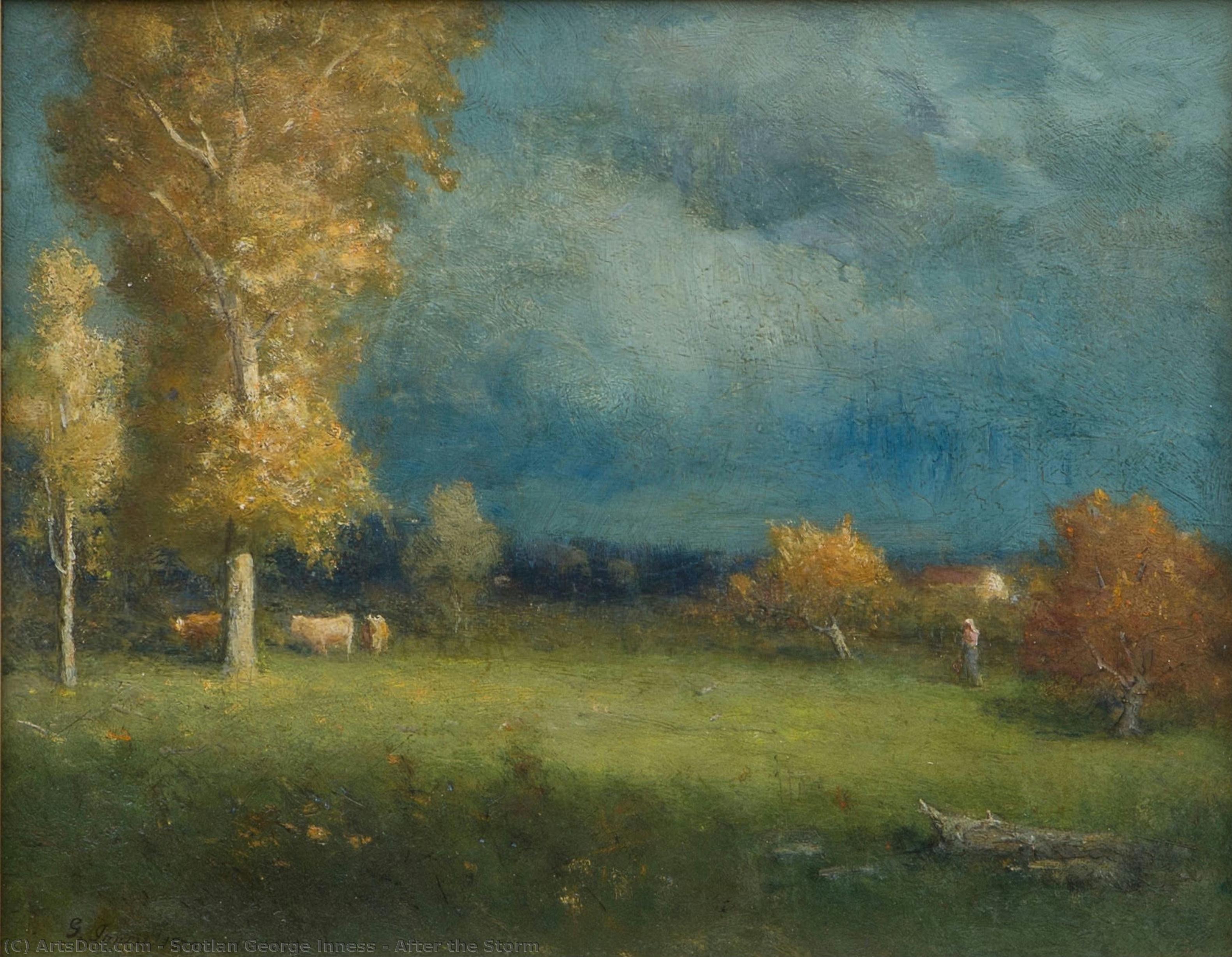 After The Storm — Scotlan George Inness