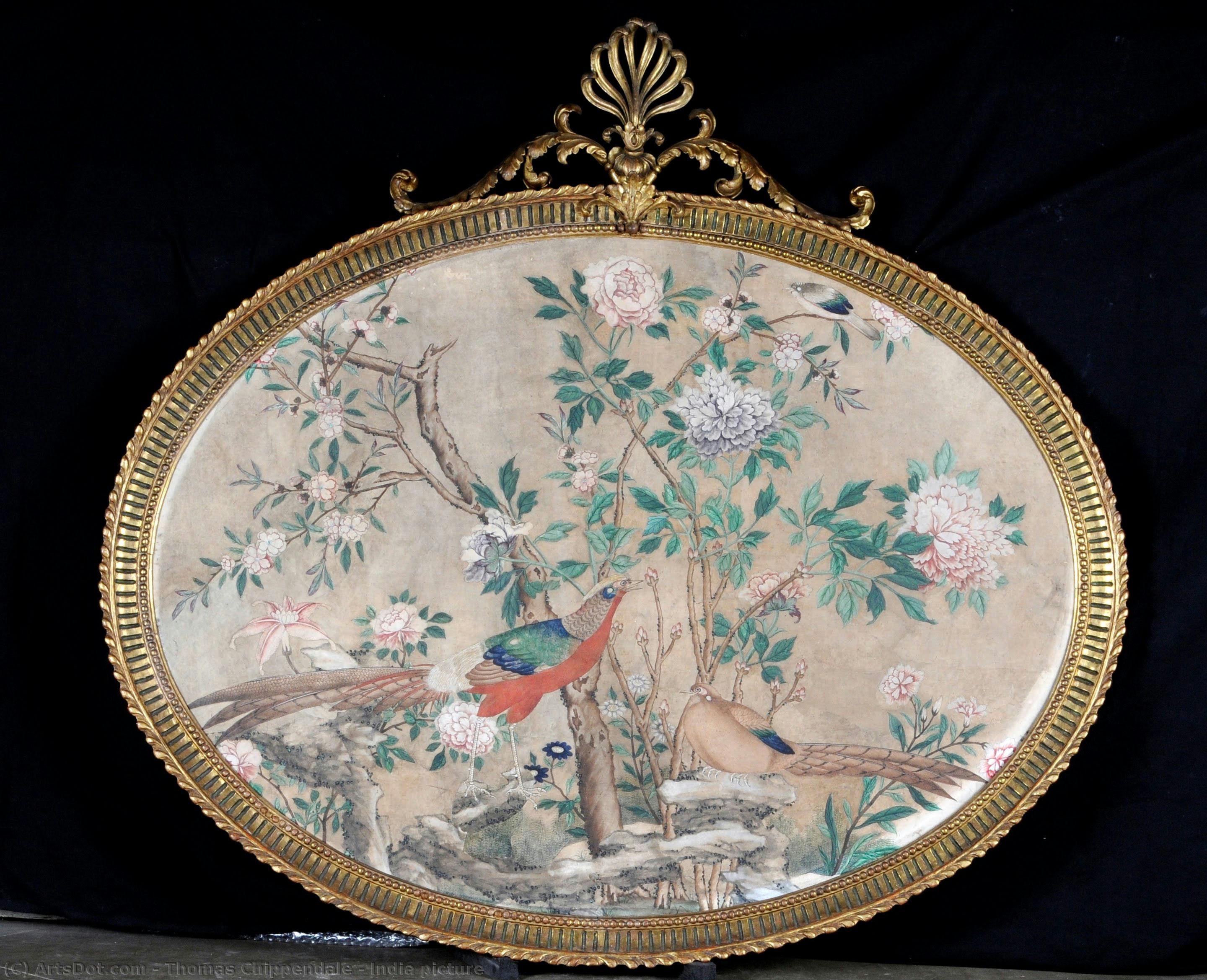 Título: India Picture — Thomas Chippendale