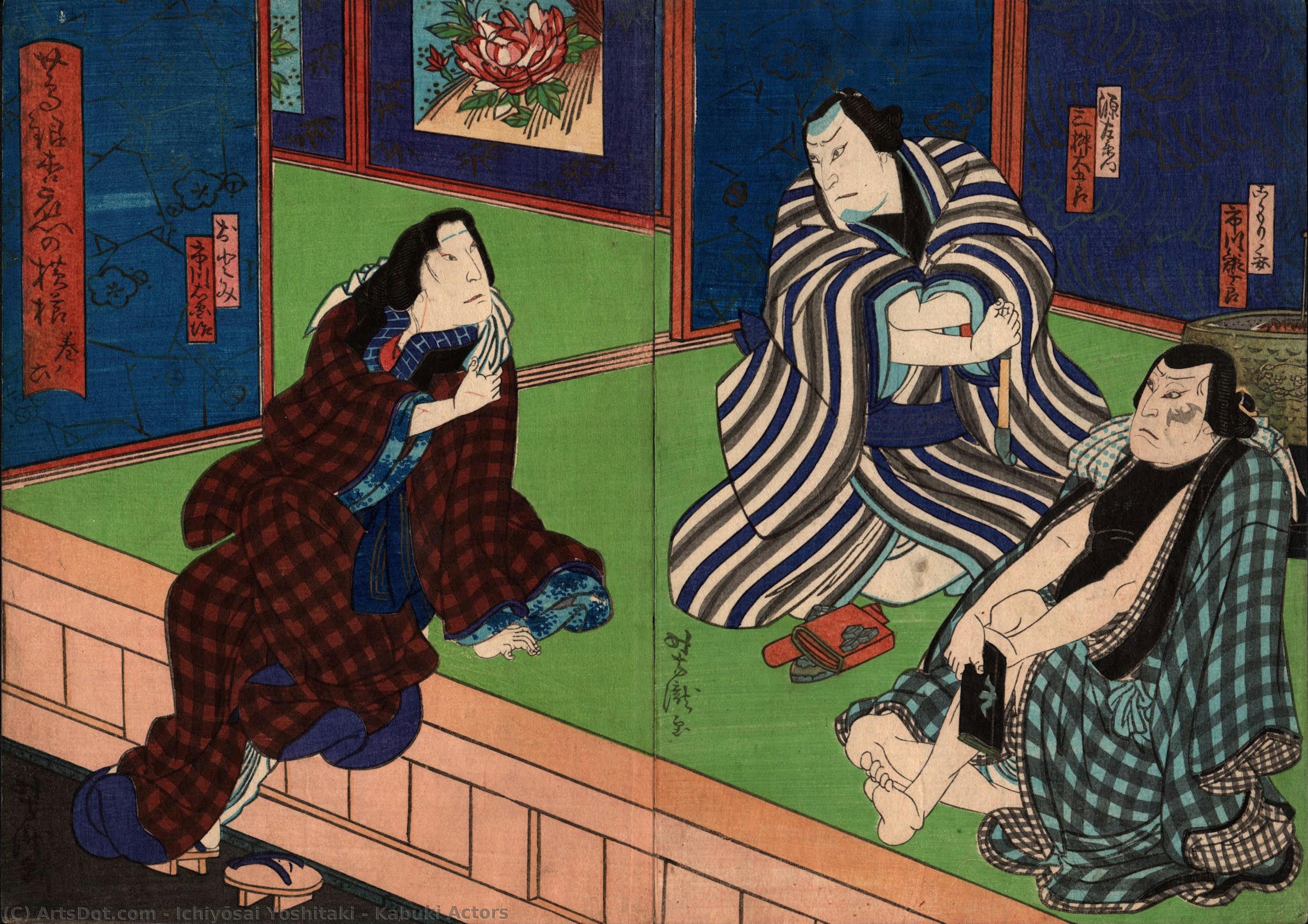 Kabuki Actors — Ichiyōsai Yoshitaki