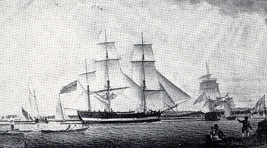 Shipping And Watermen In The Thames Off Greenwich Reach, (painting) — Robert W. Salmon