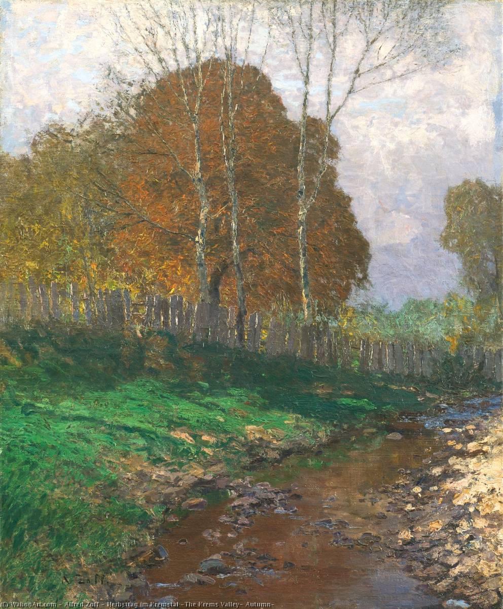 Herbsttag Im Kremstal (the Krems Valley, Autumn) — Alfred Zoff