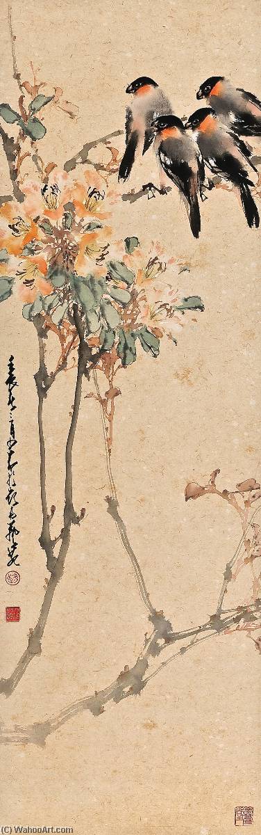 Blossom And Birds — Zhao Shao'ang