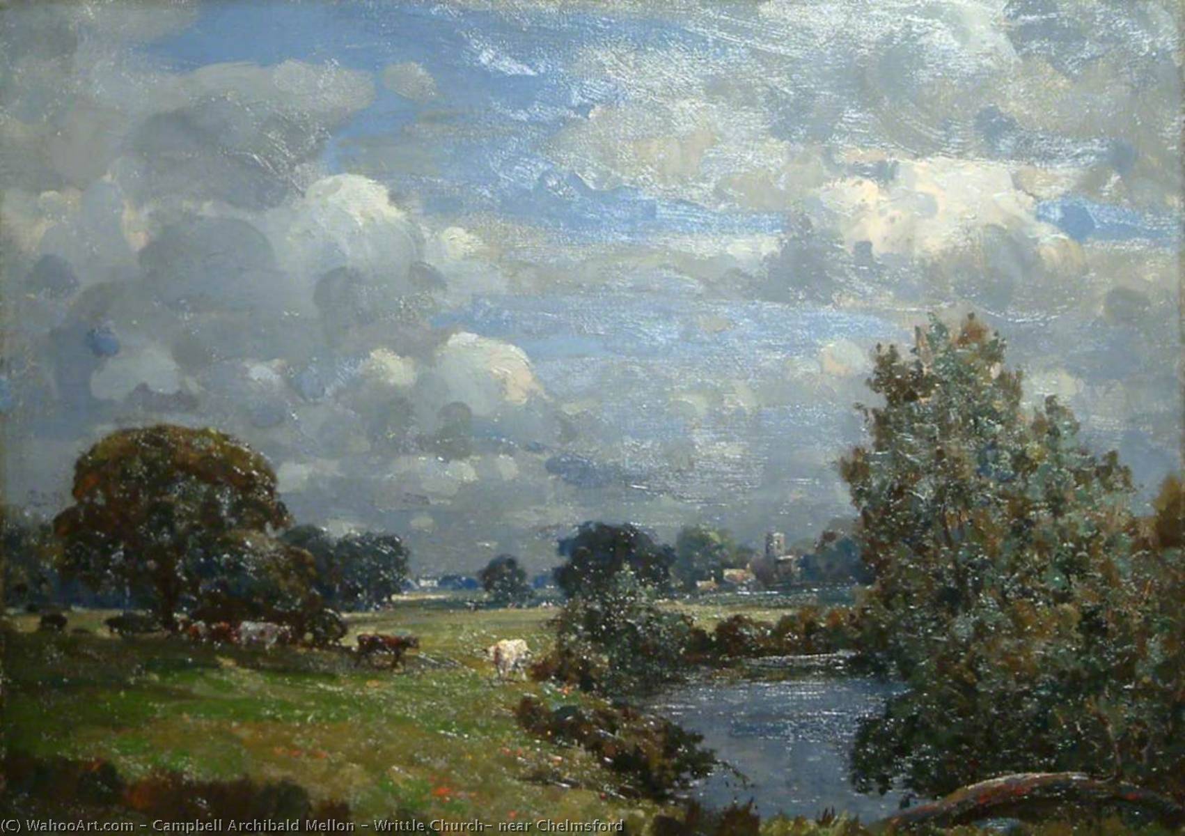 Writtle Church, Near Chelmsford — Campbell Archibald Mellon