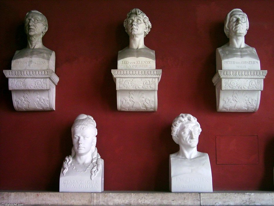 Muc Ruhmeshalle - Hess-klenze Cornelius-ziegler-meischer — Heinrich Maria Von Hess