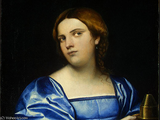 Portrait Of A Young Woman As A Wise Virgin, C. (3 — Sebastiano Del Piombo