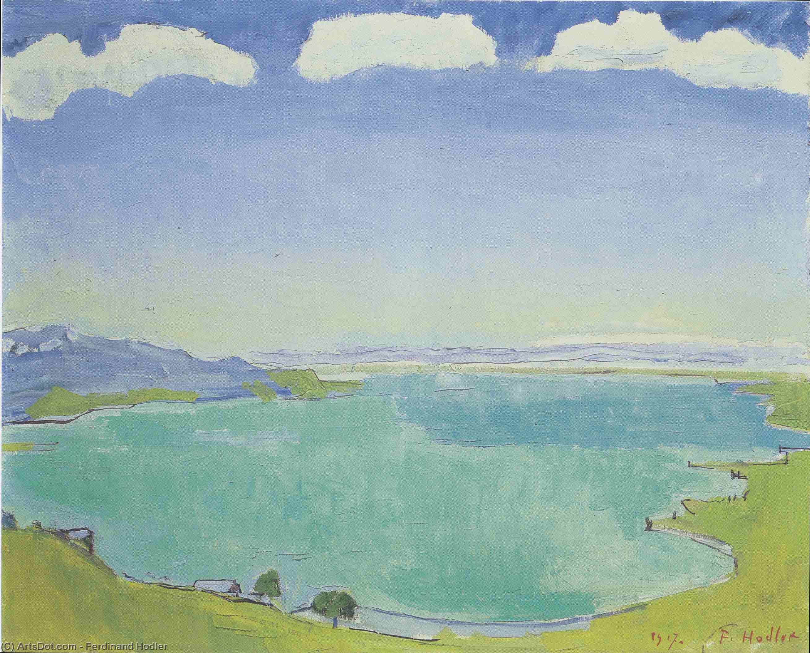 Lake Geneva From Chexbres — Ferdinand Hodler
