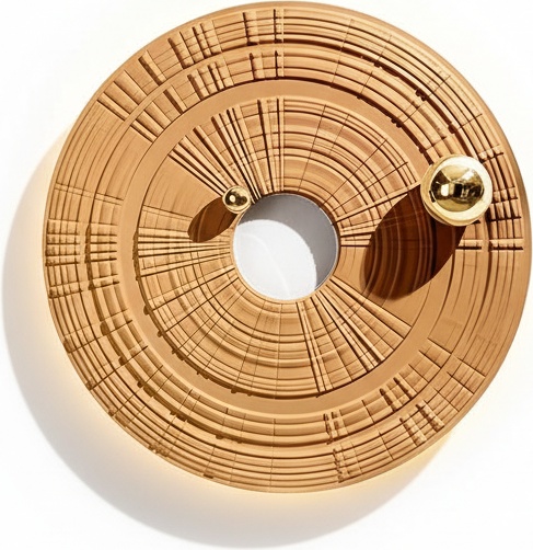 Radiant Metal Wall Sculpture – Art Deco Inspired Light Feature