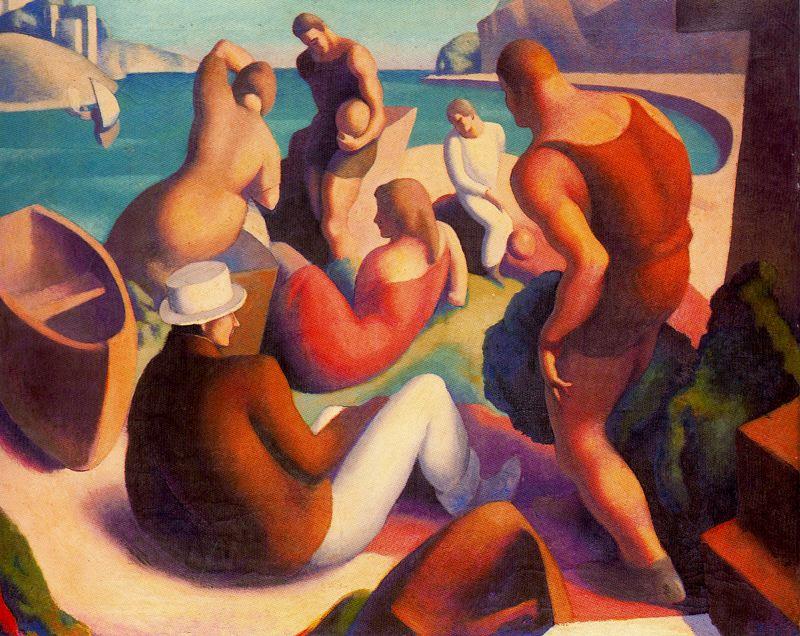 The Beach — Thomas Hart Benton