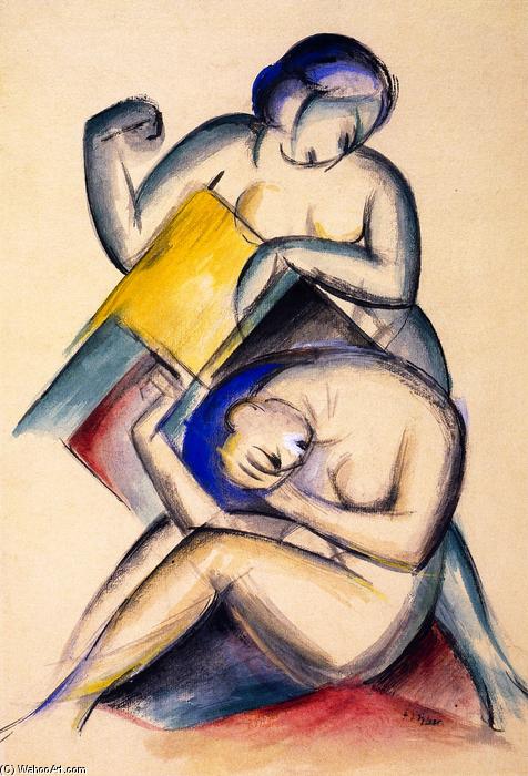 Two Nude Women — フランツ・マルク