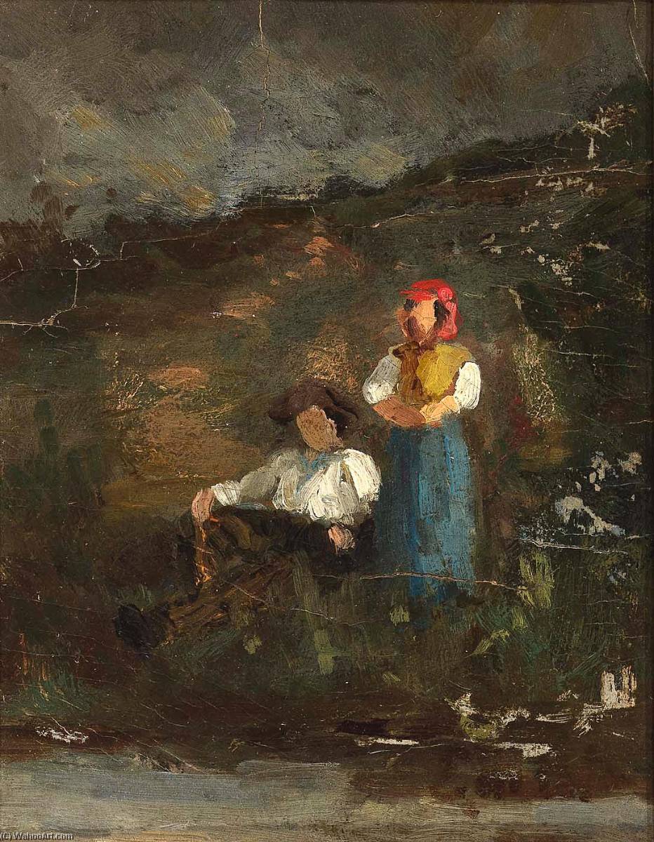 Repose — Edward Mitchell Bannister