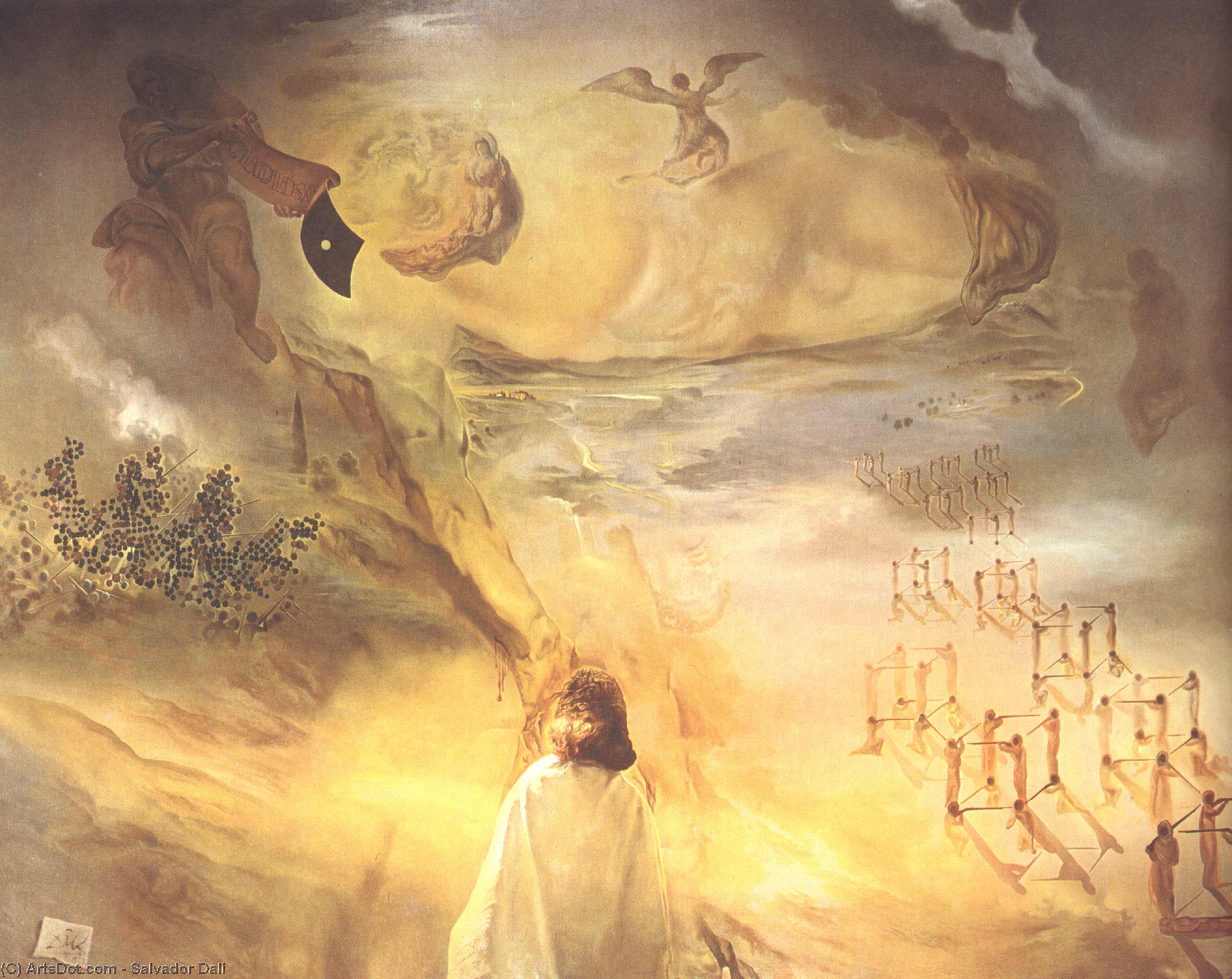 Galacidalacidesoxyribonucleicacid - Galaktidaldäsyribonukleinsäure — Salvador Dalí
