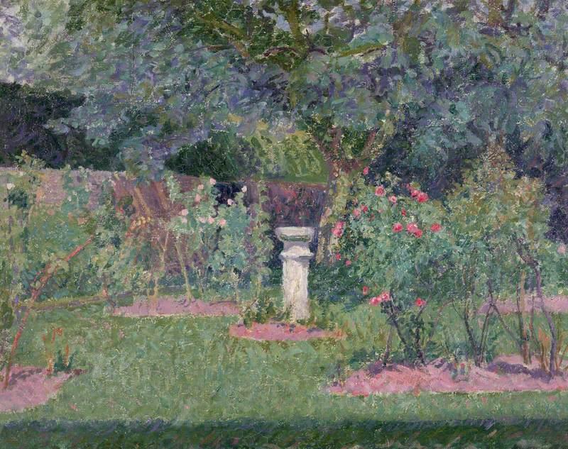 Garden At Hertingfordbury — Spencer Frederick Gore