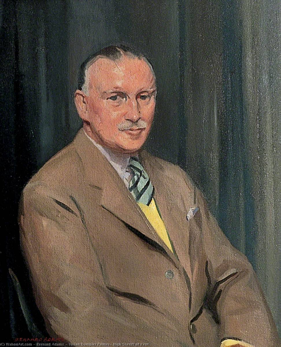 Vivian Dampier Palmer, High Sheriff Of Kent — Bernard Adams
