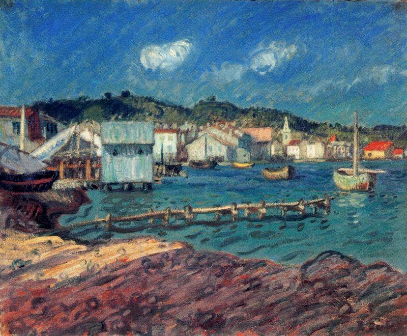 The Port Of Martigues — Raoul Dufy