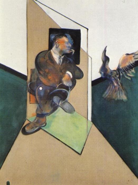 Study For A Portrait With Bird In Flight — フランシス・ベーコン