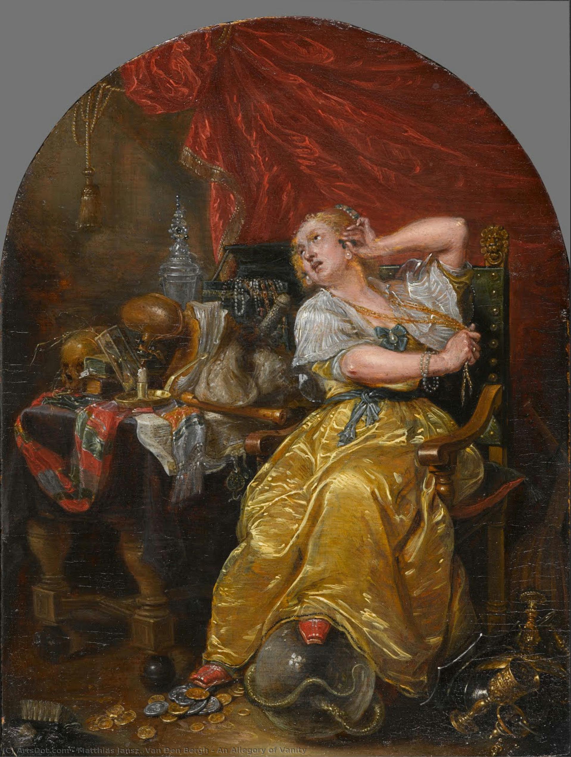An Allegory Of Vanity — Matthias Jansz. Van Den Bergh
