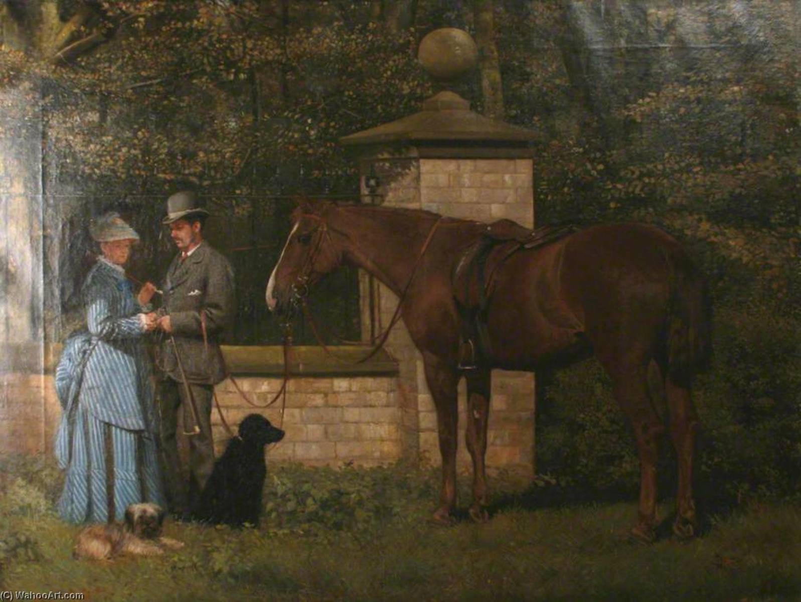 Thonock Lodge Gates, Lincolnshire — William Edward Milner