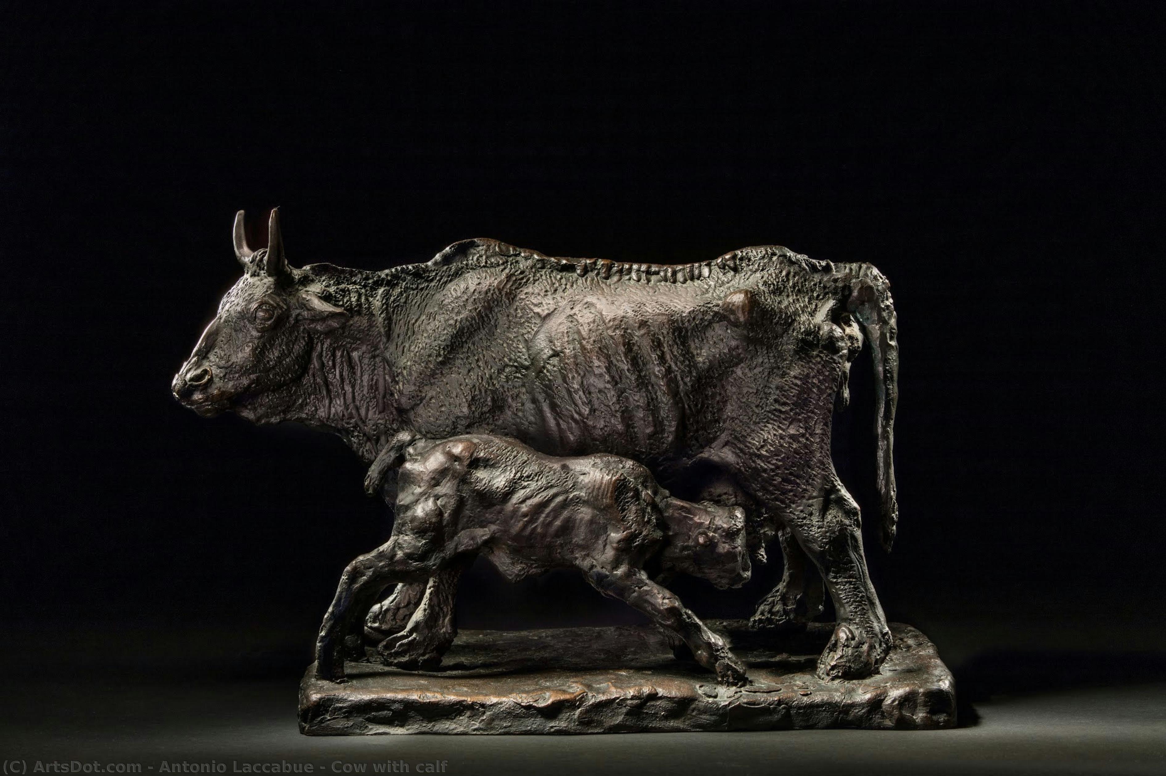 Cow With Calf — アントニオ・ラッカブエ