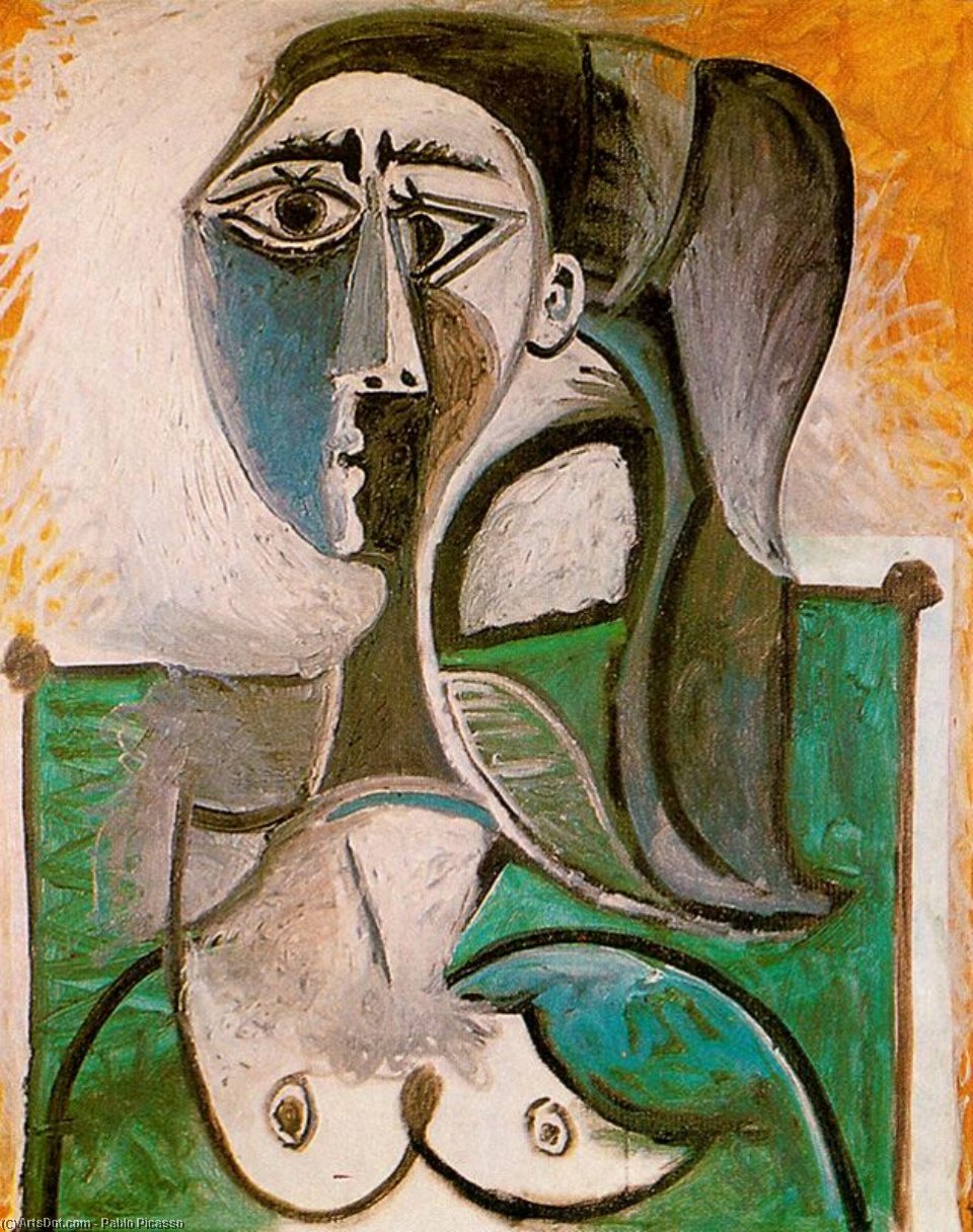 Bust Of A Woman 7 — Pablo Picasso