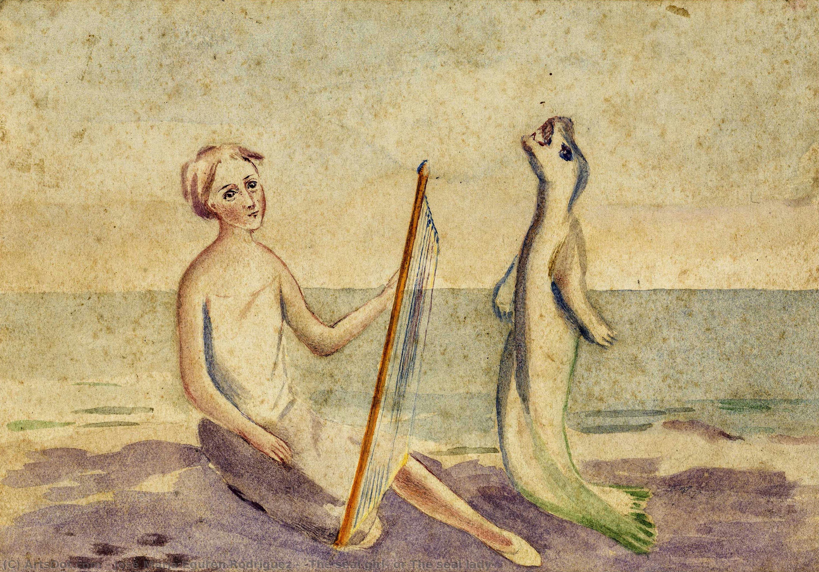 [the Seal Girl, Or The Seal Lady] — José María Eguren Rodríguez