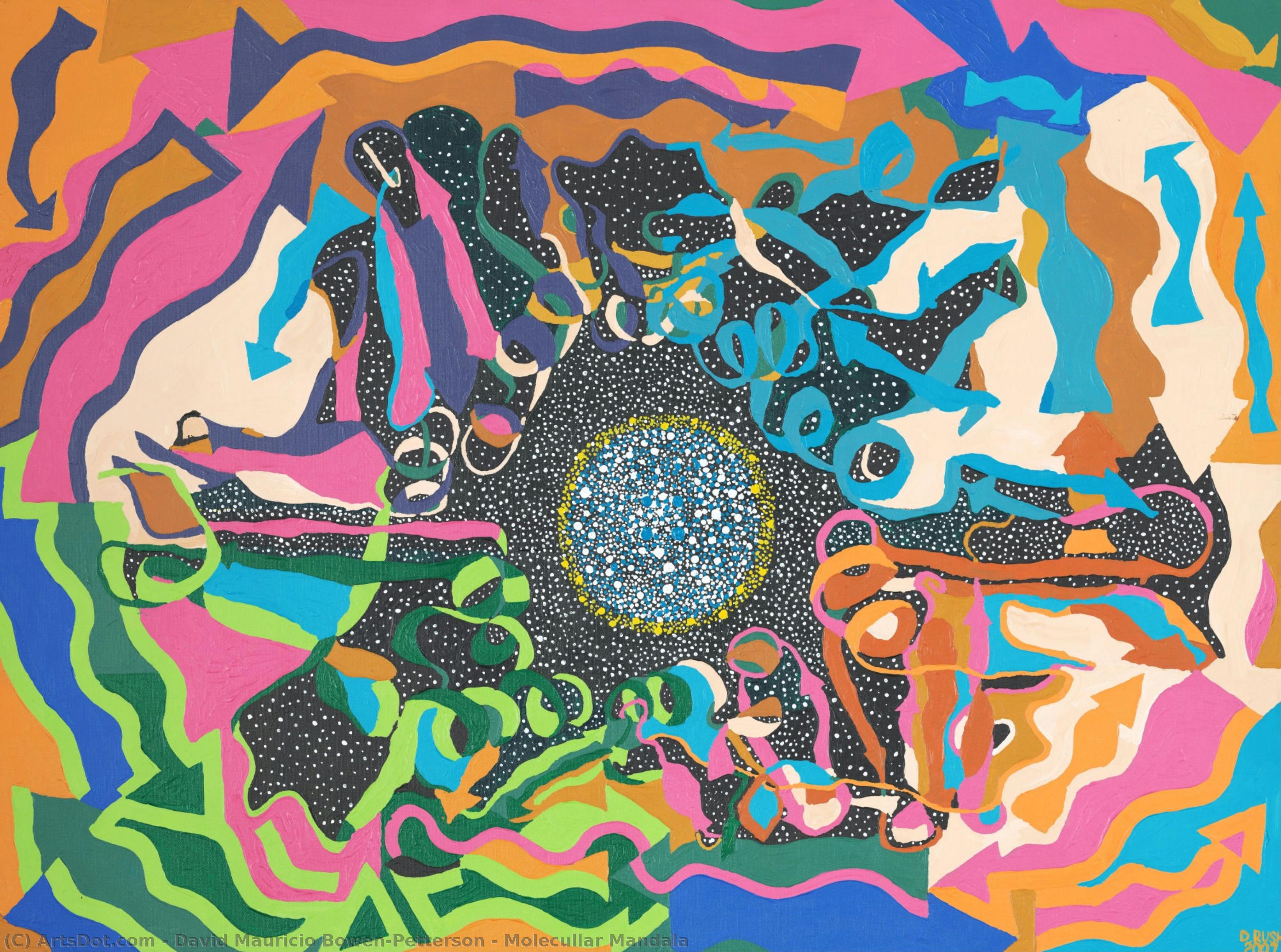 Molecullar Mandala — David Mauricio Bowen-petterson