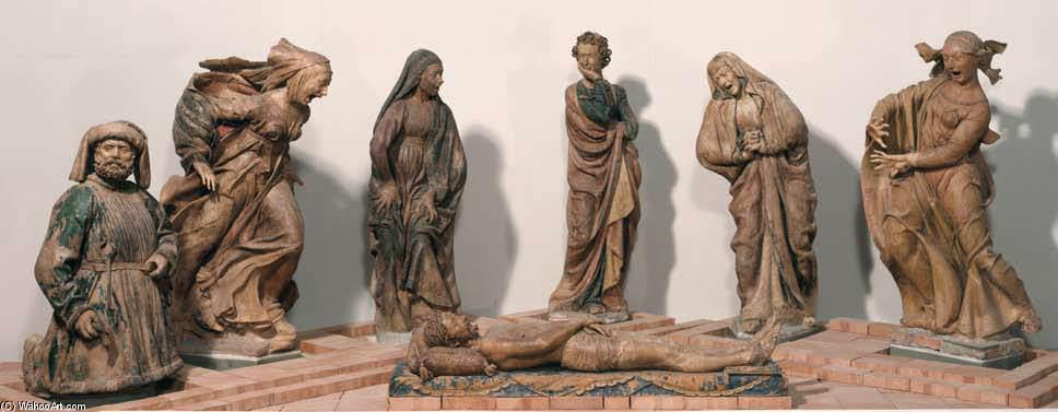 Mourning Of The Marys Over The Dead Christ — Niccolò Dell'arca