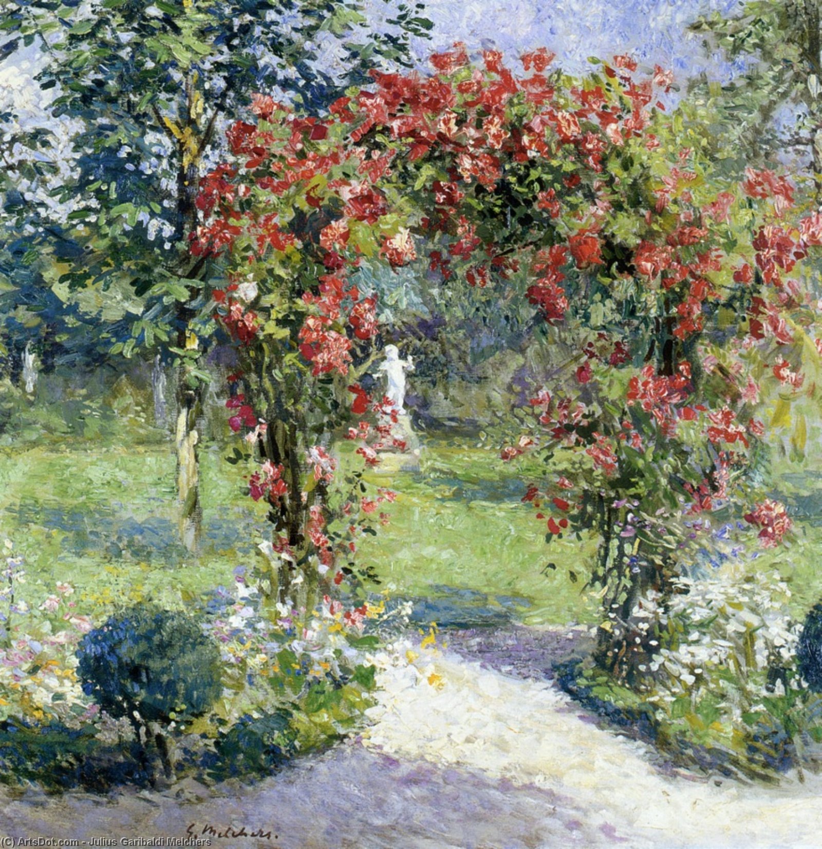 The Crimson Rambler — Julius Garibaldi Melchers