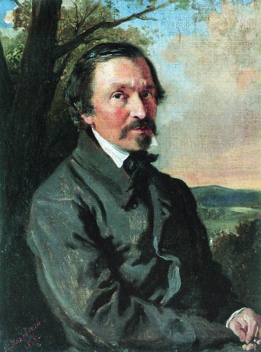 Portrait Of Nikolay Nekrasov — Константин Јефимович Маковски