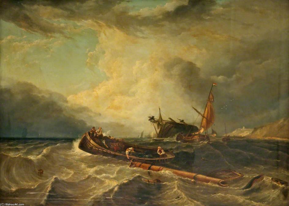 Wreckers Off Fort Rouge — Clarkson Frederick Stanfield