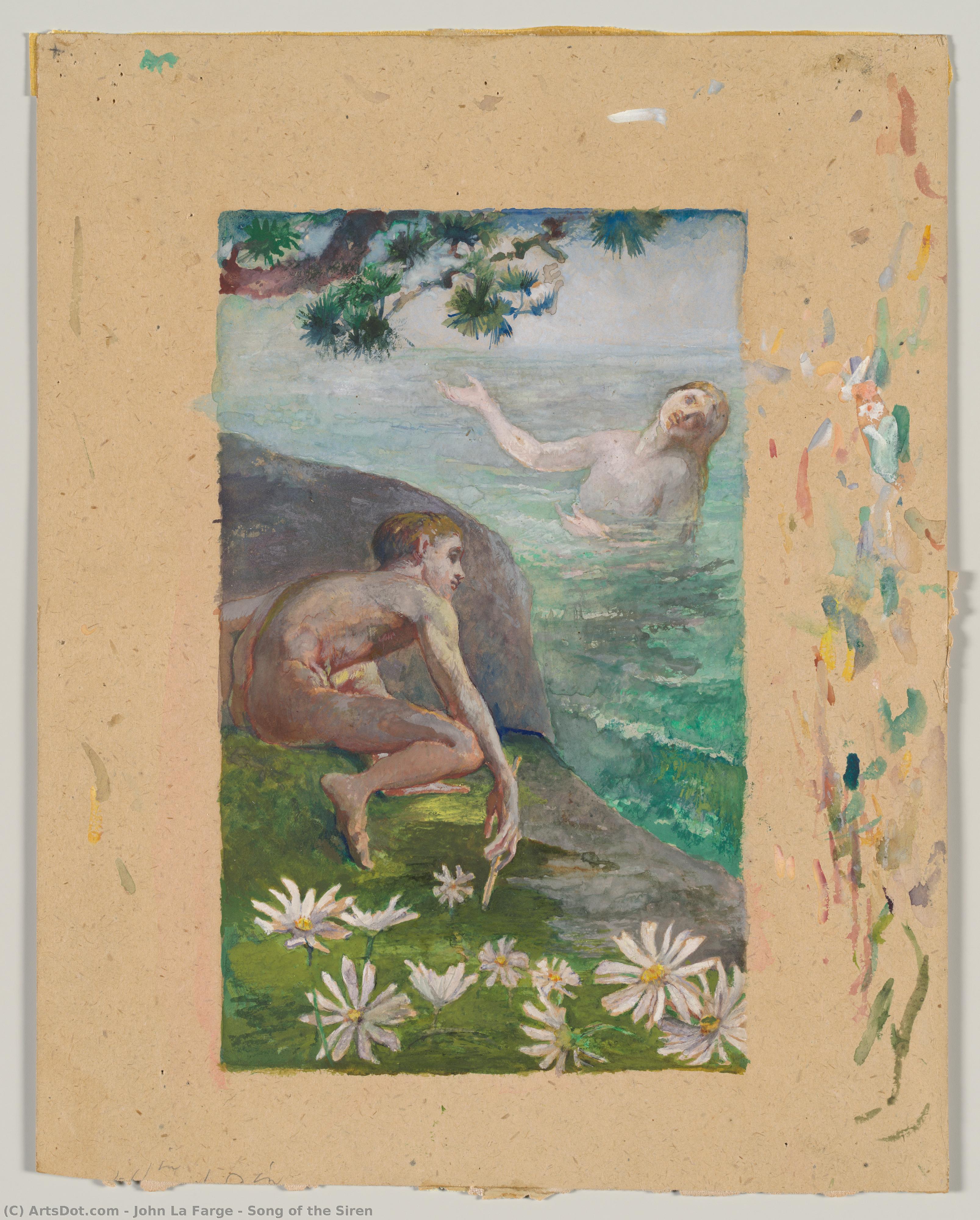 Song Of The Siren — John La Farge