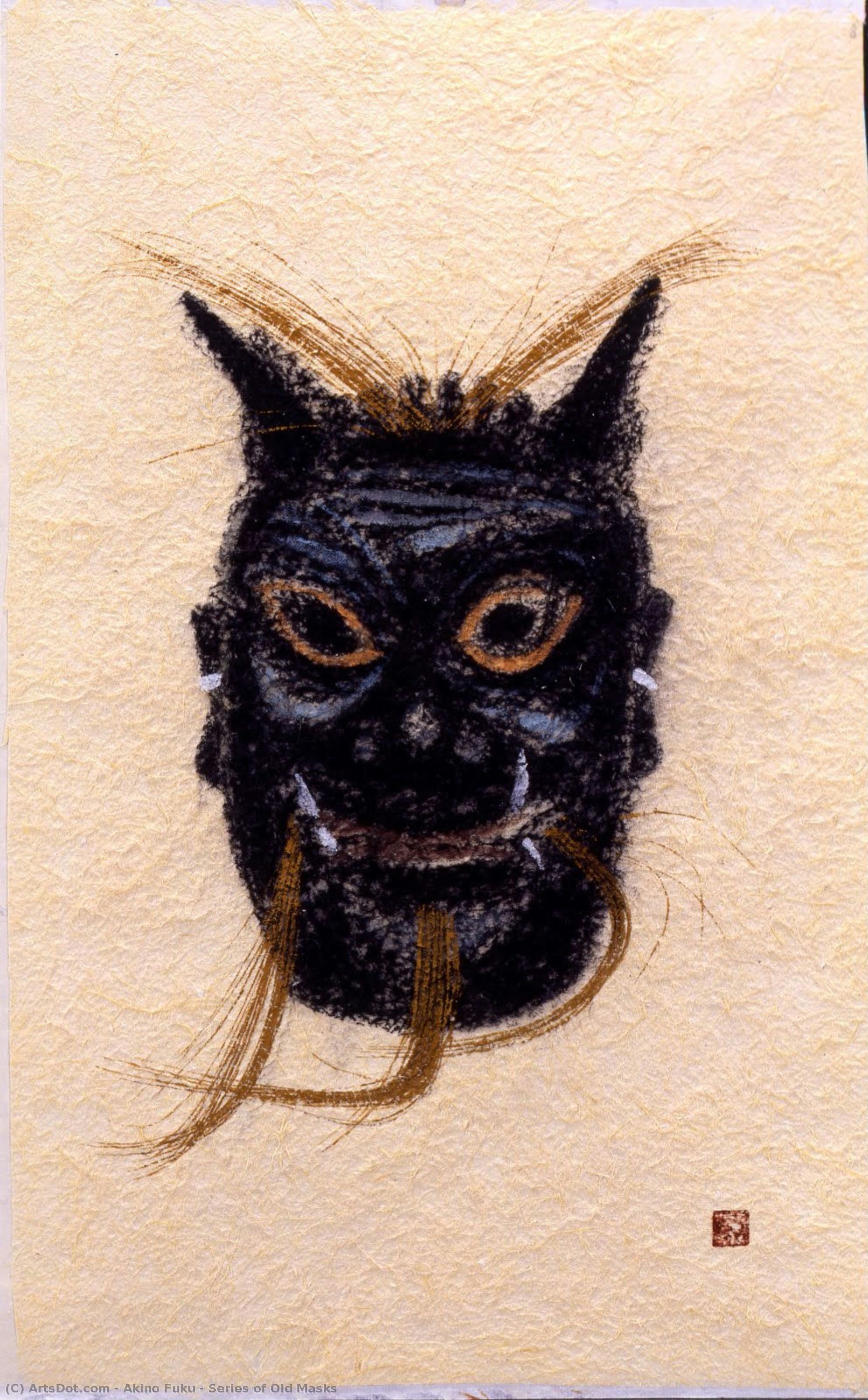 Series Of Old Masks — Akino Fuku